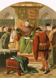 Prinz Heinrich vor Richter Gascoigne