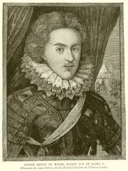 Prinz Heinrich von Wales, ältester Sohn von James I