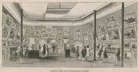 Hauptraum der Suffolk Street Galerie