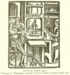 Druckerpresse, 1511