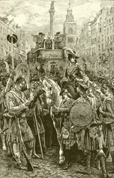 Proklamation des Alten Prätendenten als König Jakob VIII.