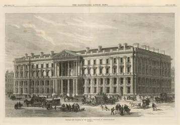 Vorgeschlagene Neubauten des Hauptpostamts