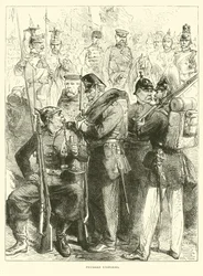 Preußische Uniformen, August 1870