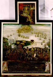 Königin Elizabeth I. kommt in Tilbury an und die englische Niederlage der spanischen Armada von 1588