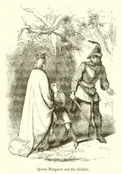 Königin Margarete und der Räuber