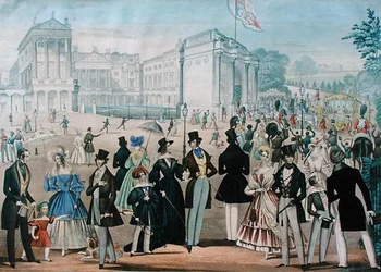 Königin Victoria kehrt aus dem House of Lords zurück