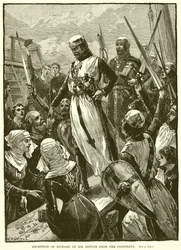 Empfang von Richard bei seiner Rückkehr vom Kontinent