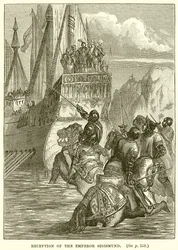 Empfang des Kaisers Sigismund