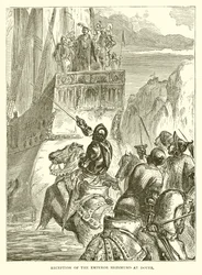 Empfang des Kaisers Sigismund in Dover