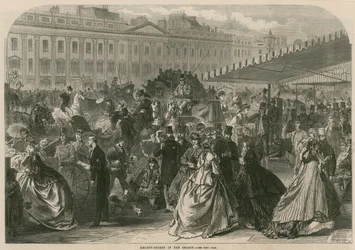 Regent Street, London, in der Saison