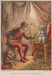 Probe für die Aufführung