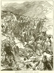 Zurückweisung der Engländer bei Corwen