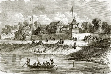 Residenz der französischen und englischen Botschafter in Tien-Tsin