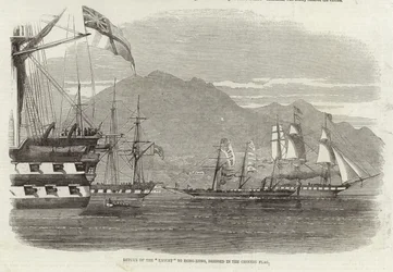 Rückkehr der Eaglet nach Hongkong