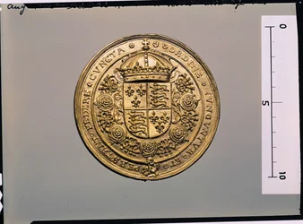 Rückseite des Siegels von Heinrich VIII.