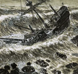 Richard Chancellor wurde von den Meeren geschlagen