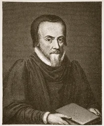 Richard Hooker, Illustration aus Die Kirche von England: Eine Geschichte für das Volk von H.D.M. Spence-Jones, veröffentlicht um 1910