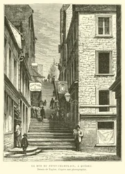 Rue du Petit-Chaplain, Quebec City, Kanada