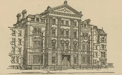 Samaritan Free Hospital für Frauen und Kinder, Lower Seymour Street, Portman Street, London