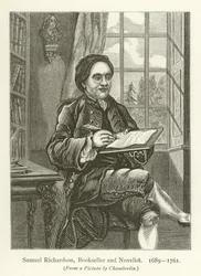 Samuel Richardson, Buchhändler und Romanautor