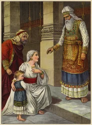 Samuel wird zu Eli gebracht