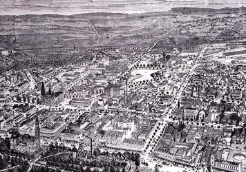 Sandhurst, Victoria, Australien, aus 