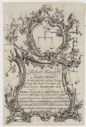 Waagenmacher, Robert Vincent, Visitenkarte