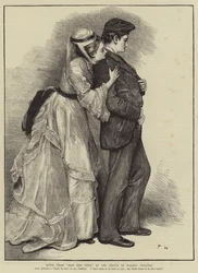 Szene aus "Man and Wife" im Prince of Wales