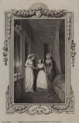 Szene aus Die Geschichte von Sir Charles Grandison, von Samuel Richardson