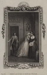 Szene aus Die Geschichte von Sir Charles Grandison, von Samuel Richardson