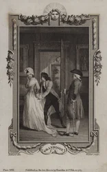 Szene aus Die Geschichte von Sir Charles Grandison, von Samuel Richardson