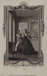 Szene aus Die Geschichte von Sir Charles Grandison, von Samuel Richardson