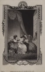 Szene aus Die Geschichte von Sir Charles Grandison, von Samuel Richardson