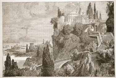 Landschaft bei Kap Misenum, nahe Baiae