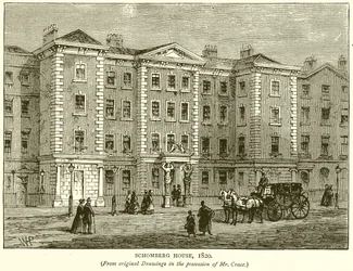 Schomberg House, 1820