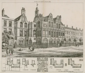 Schulbehörde für London, Blackheath Road Schools, Greenwich, London
