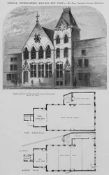 Schulen, Church-Street, Mile-End New Town