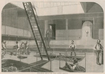 Schraubenmaschinenraum der Great Eastern