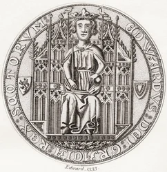 Siegel von Edward Balliol, ca. 1283-1367