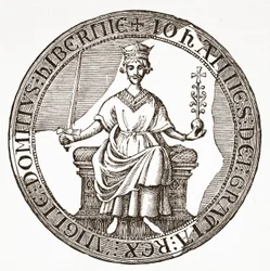 Siegel von König John zur Magna Carta