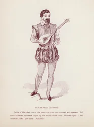 Shakespeares Der Widerspenstigen Zähmung: Hortensio, 2. Kostüm