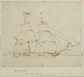 Schiffsporträt - Brig Jack