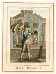 Shoreditch Kirche. Haarbesen