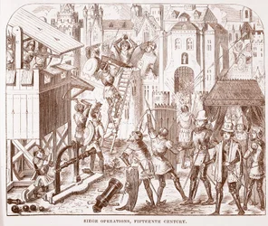 Belagerungsoperationen, fünfzehntes Jahrhundert