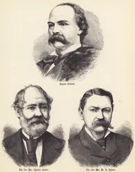 Signor Salvini, der verstorbene Mr Charles Reade, der verstorbene Mr H J Byron