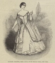 Signorina Borghese, Primadonna der italienischen Oper, New York