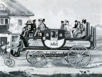 Sir Goldsworthy Gurneys zweiter dampfbetriebener Passagierwagen