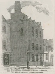 Sir Isaac Newtons Haus, St Martins Street, Leicester Square, London
