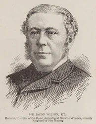 Sir Jacob Wilson, KT (Gravur)