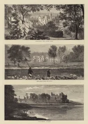 Sir Walter Scott Jubiläum (Gravur)